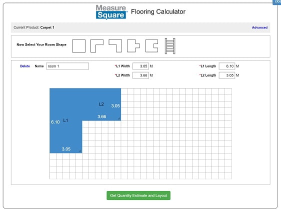 Vinyl Flooring Calculator Measure Square, Square Foot For Flooring Calculator