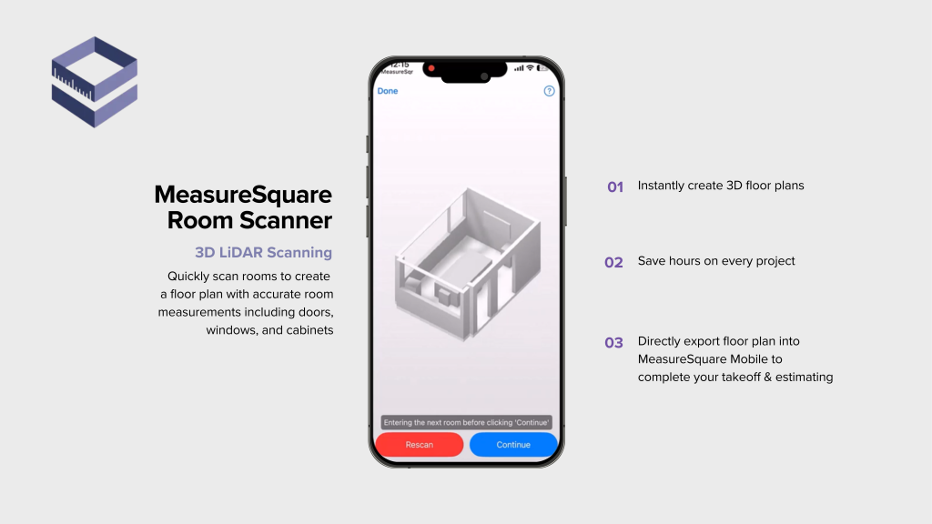 LiDAR Room Scanner App